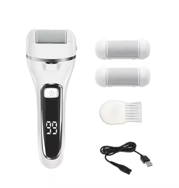HexoSmooth™ Elektrisk fotslip och 10-i-1 pedikyrset för borttagning av död hud och förhårdnader
