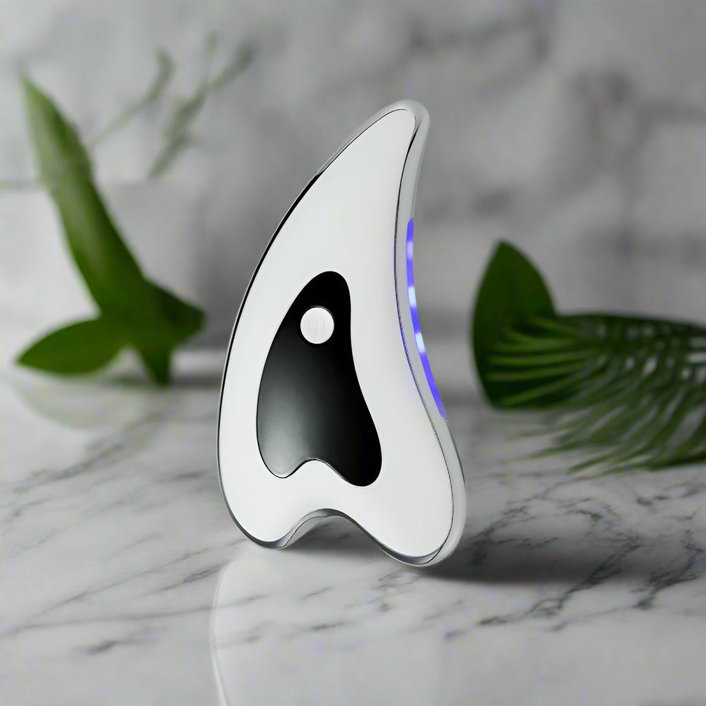 HexoSculpt™ – Mikroströms ansiktslyftning och hudtoning Gua Sha-verktyg