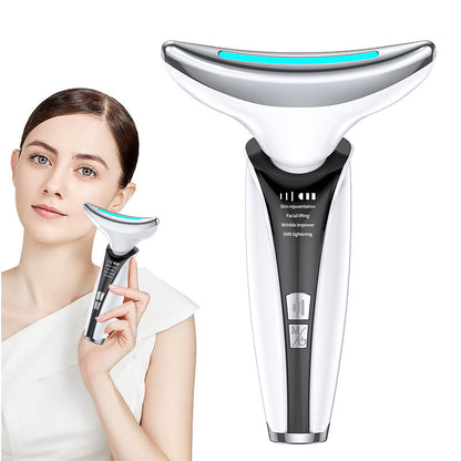 HexoNeck™ – LED-lyftande massageapparat för nacke och ansikte för rynkor, fasthet och föryngring