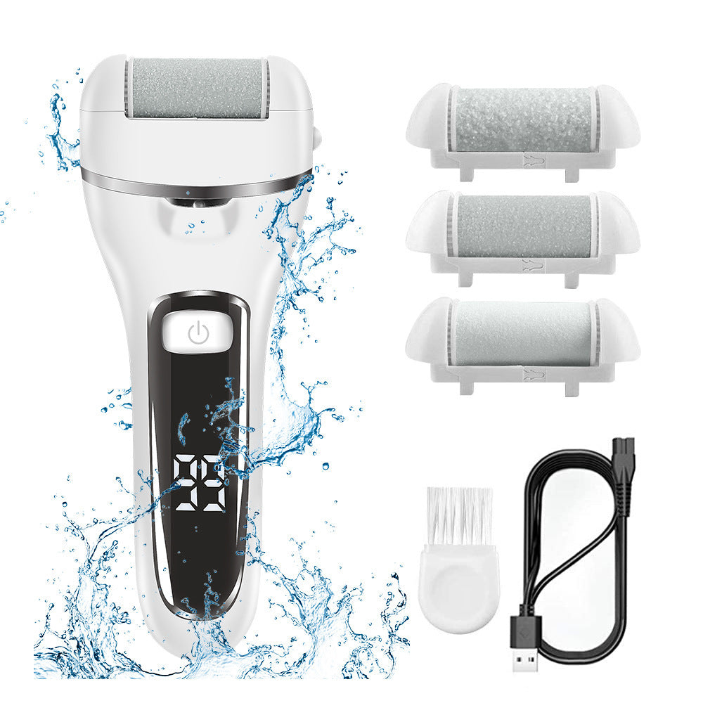 HexoSmooth™ Elektrisk fotslip och 10-i-1 pedikyrset för borttagning av död hud och förhårdnader