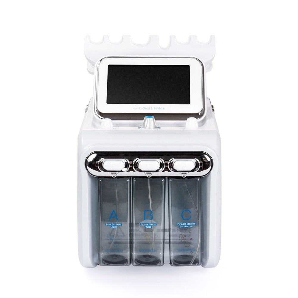 Professionell 6-i-1 hydrodermabrasionsmaskin