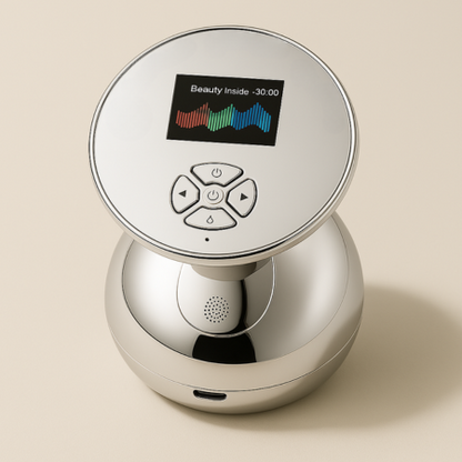 HexoTone™ Ultraljuds-EMS- och RF-kroppsbantningsmassageapparat med LED-fotonterapi