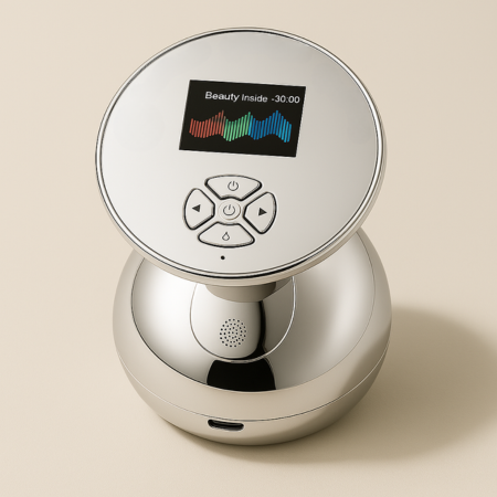 HexoTone™ Ultraljuds-EMS- och RF-kroppsbantningsmassageapparat med LED-fotonterapi
